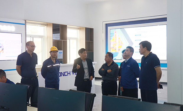 Hebei Jidong Cement and Tangshan Shenglong cement visited Wuhu Haichuang for visit and exchange