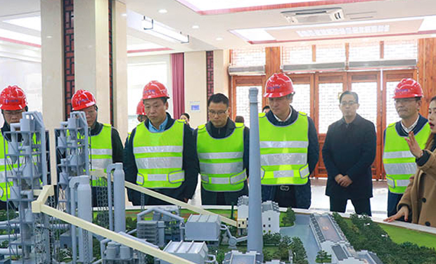 Zhoushan Dinghai District government and its delegation visited Wuhu Haichuang environmental protection