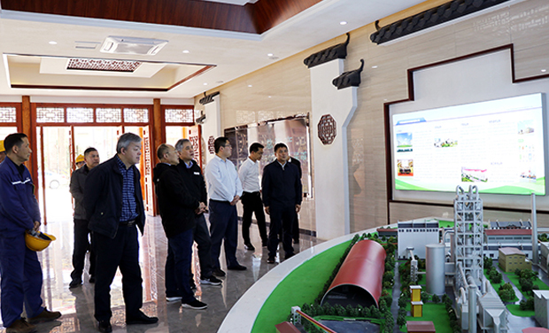 Li Yiping, a second-class inspector of the Department of ecological environment of Guangxi Zhuang Autonomous Region, visited Xingye Haichuang to carry out research on ecological environment reform